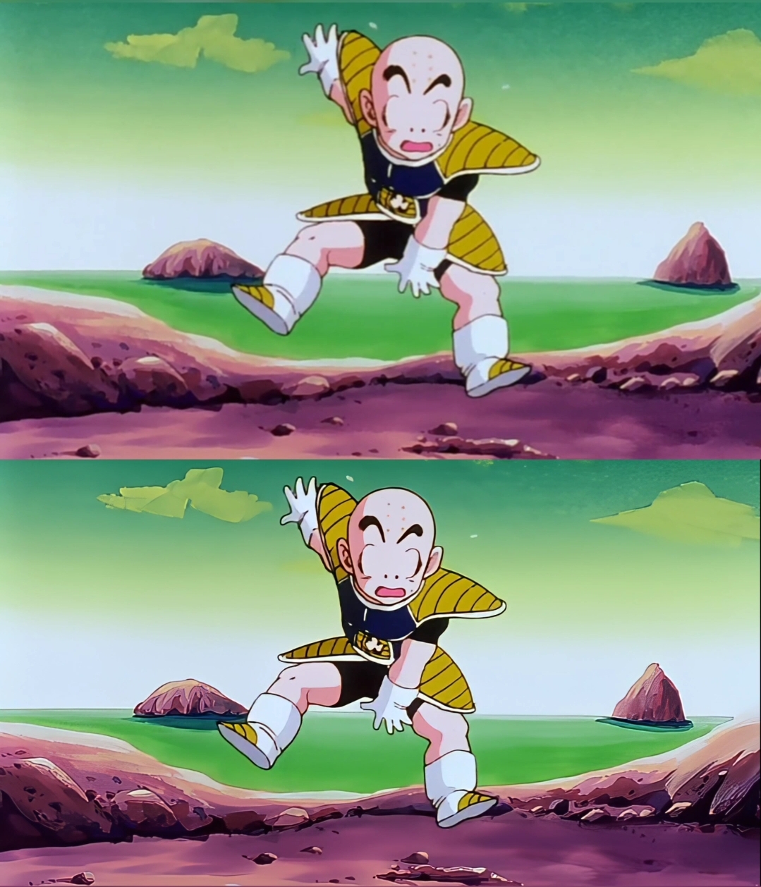 Original (Top) vs. Upscaled (Bottom)